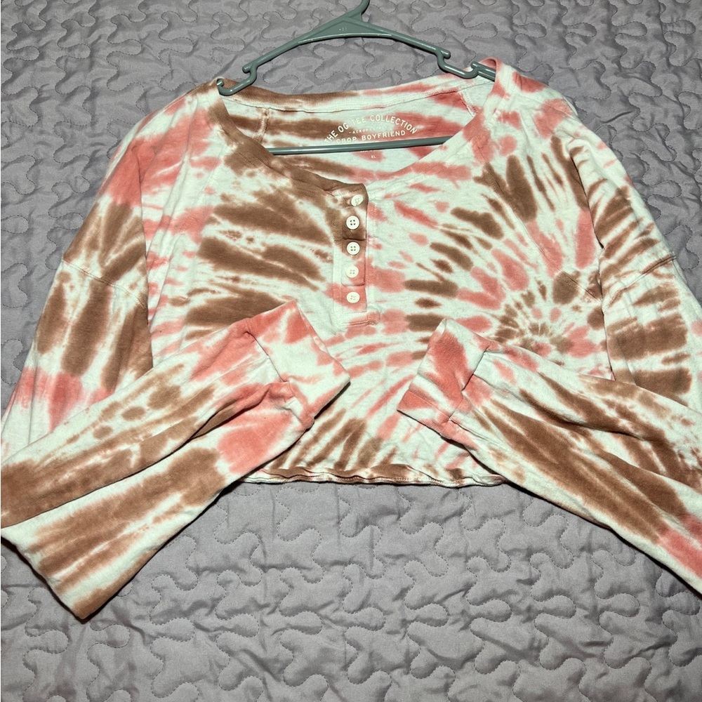 Aeropostale Crop Boyfriend Tee
